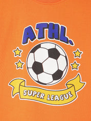 Boy's 5-Pack Basketball Print Cotton T-Shirts