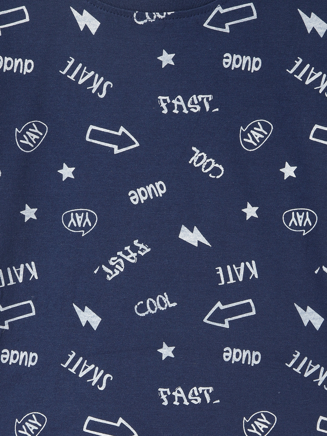 Boy's 5-Pack Cool Print Cotton T-Shirts