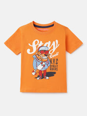 Boy's 5-Pack Cool Print Cotton T-Shirts