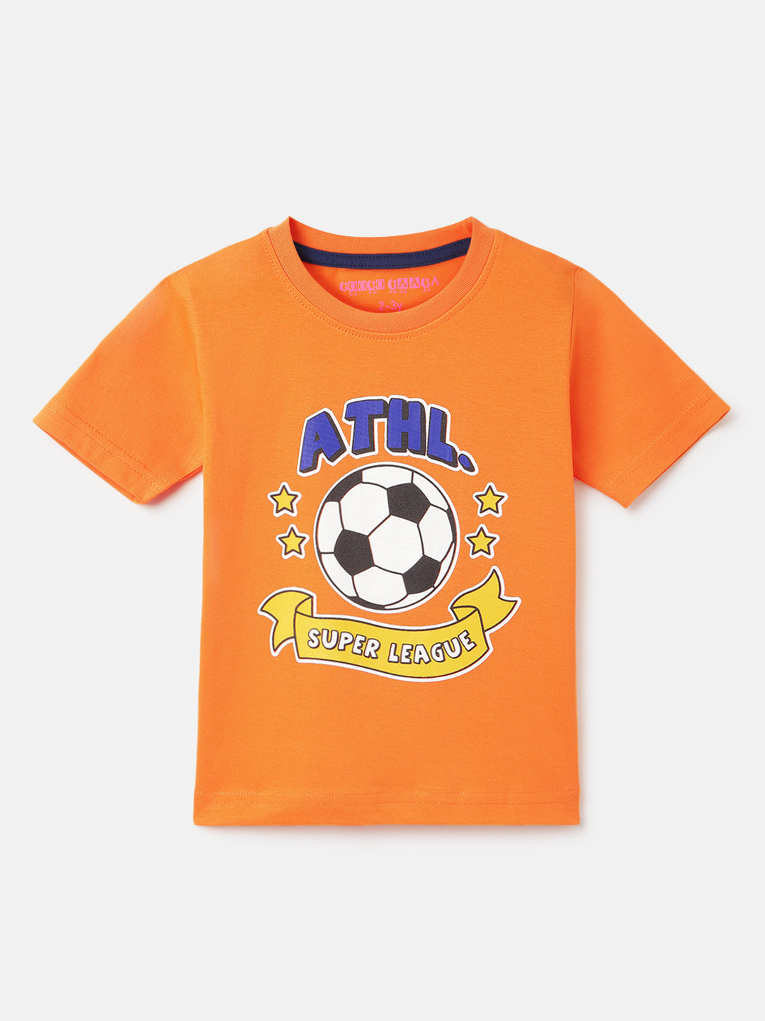 Boy's 5-Pack Basketball Print Cotton T-Shirts