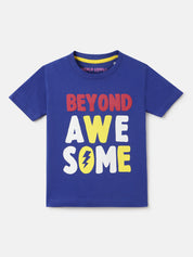 Boy's 3-Pack Awesome Print Cotton T-Shirts