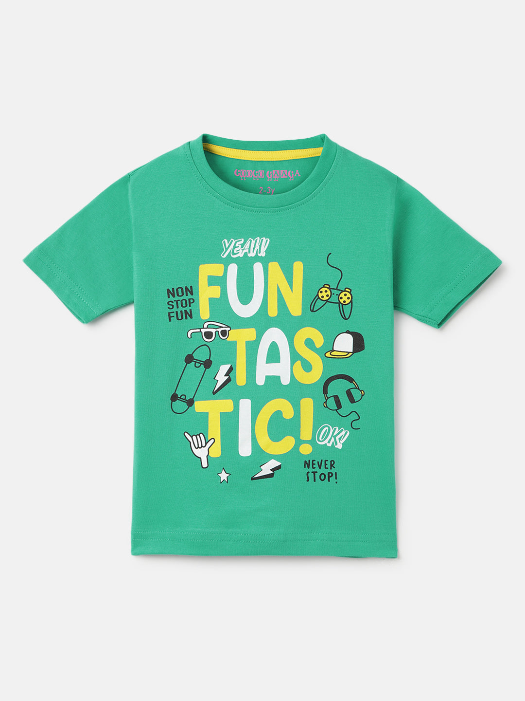 Boy's 5-Pack Cool Print Cotton T-Shirts