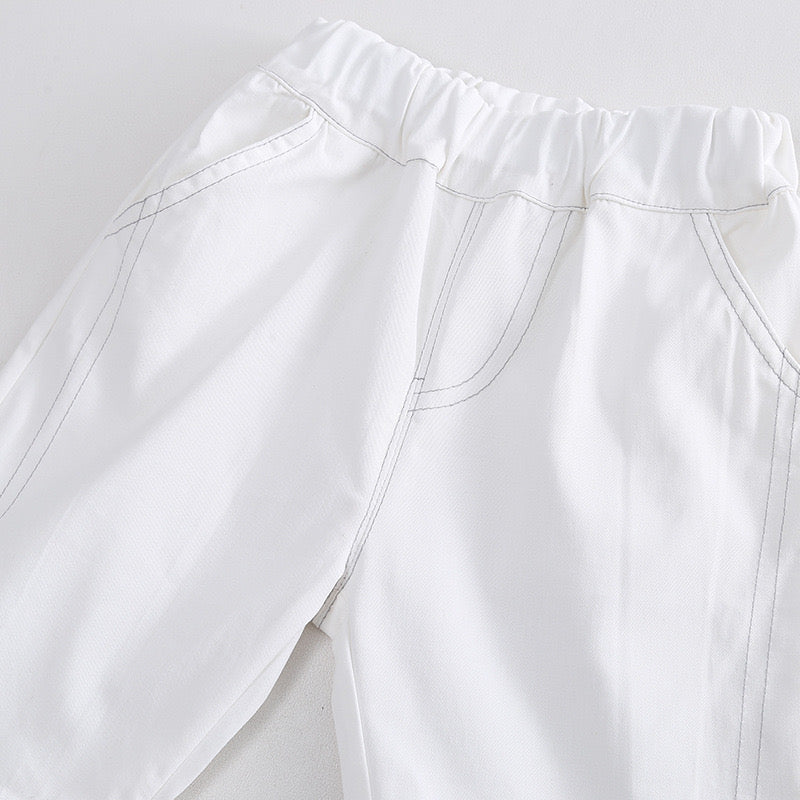 Boy's Multicolor Print T-Shirt & Shorts Set