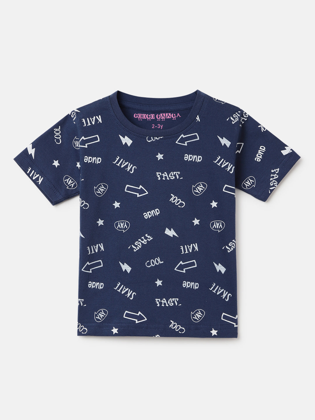 Boy's 5-Pack Cool Print Cotton T-Shirts