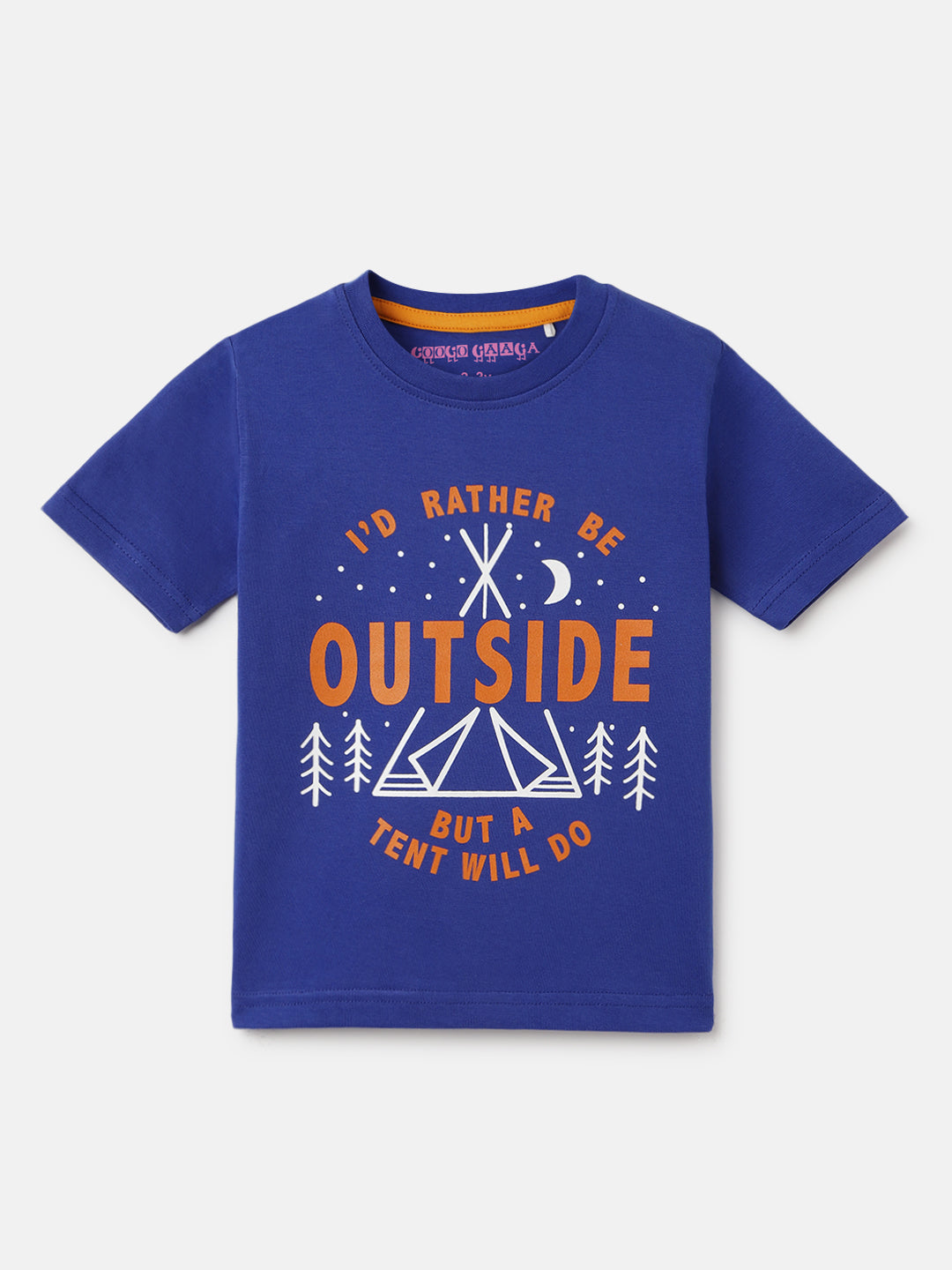 Boy's 5-Pack Mountain Print Cotton T-Shirts