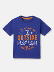 Boy's 5-Pack Mountain Print Cotton T-Shirts