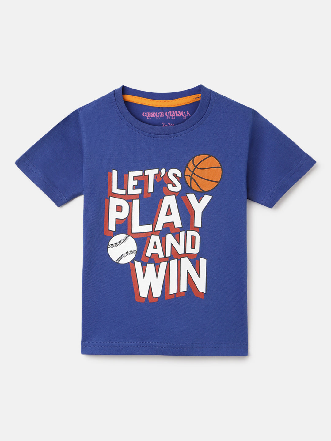 Boy's 5-Pack Basketball Print Cotton T-Shirts