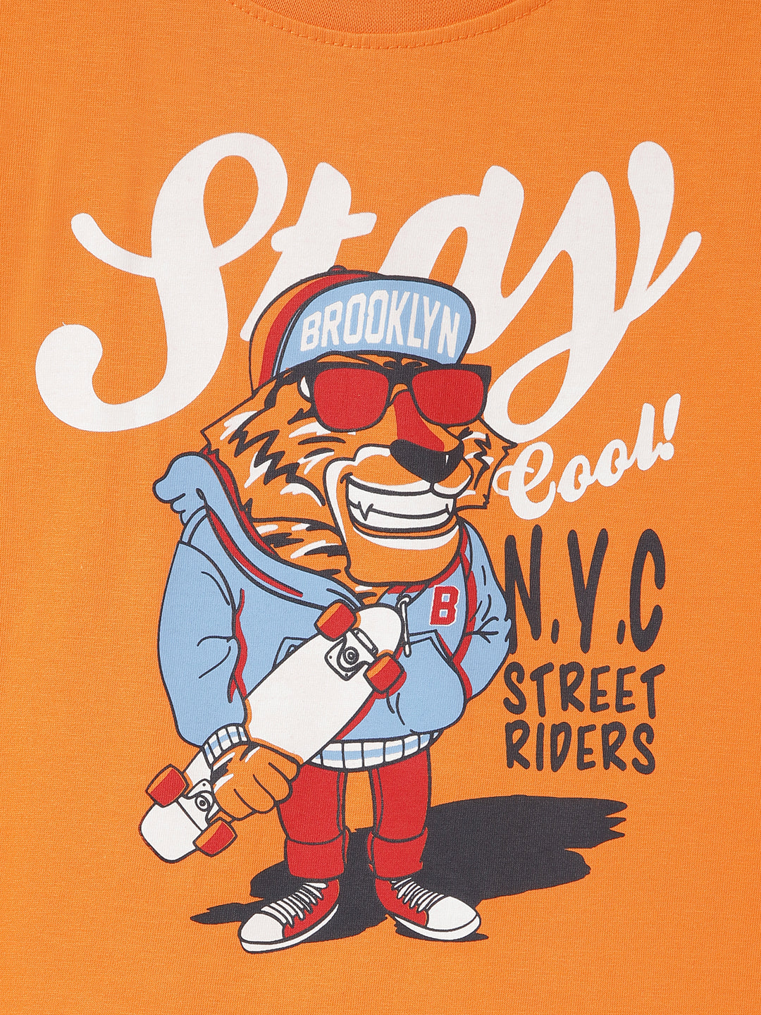 Boy's 5-Pack Cool Print Cotton T-Shirts