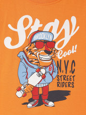 Boy's 5-Pack Cool Print Cotton T-Shirts