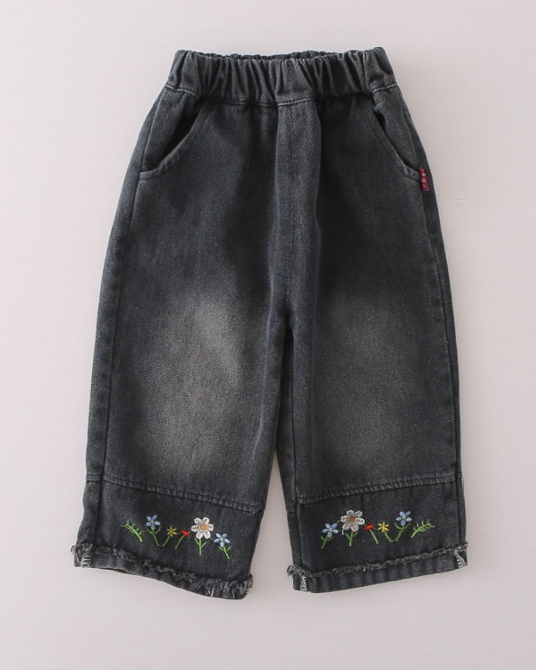 Girl's Purple Half Sweater Cherry Set