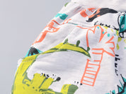 Boy's Multicolor Dino Print Hoodie & Pants Set