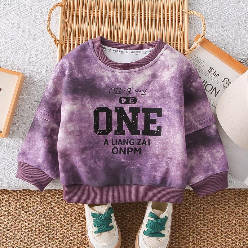 Boys ONE Printed Sweatshirt And Denim Pant