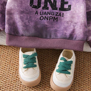 Boys ONE Printed Sweatshirt And Denim Pant