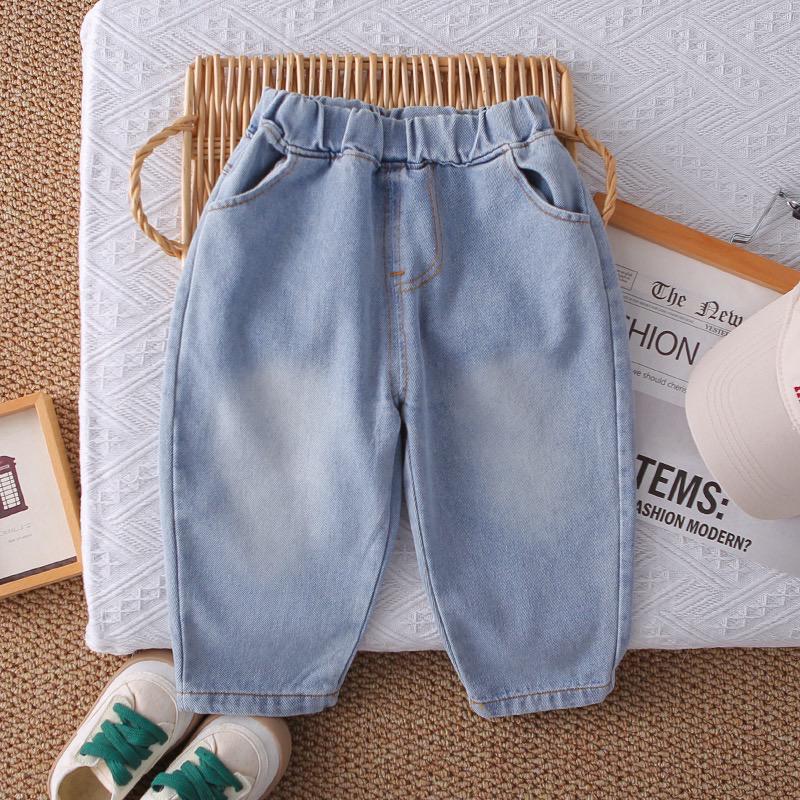 Boys Lavender Hoodie With Denim Pant