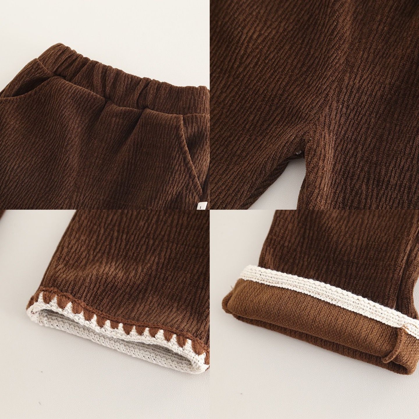 Girls White jacket With White Flower and Pant