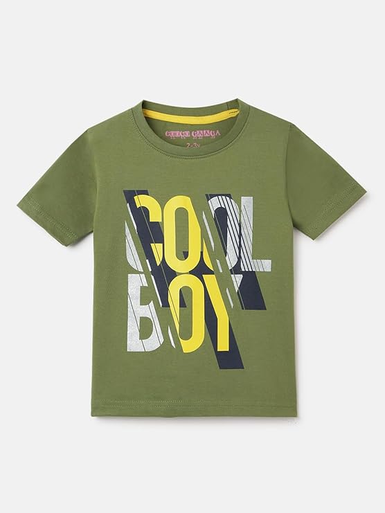 Boy's 3-Pack Cool Print Cotton T-Shirts