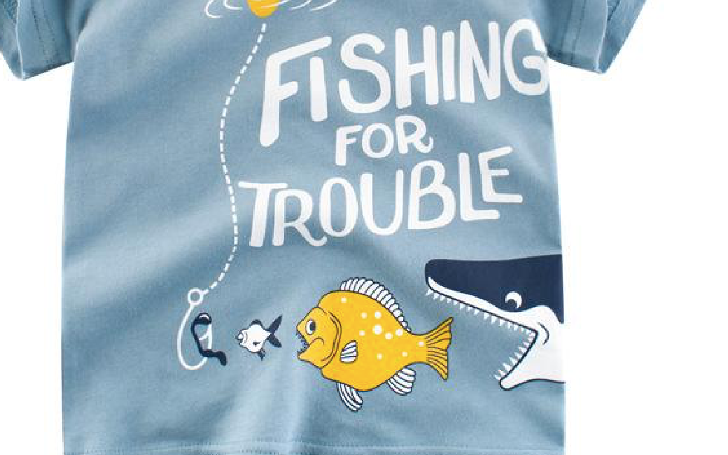 Boy's Print Cotton T-Shirt