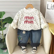 BUY 1 GET 1 FREE Boy's Cotton Fleece Sweatshirt and Joggers Set + Free Light Winter Sweatshirt and Jogger Set