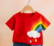 Boys Cotton Knit Full Sleeves Sweatshirt, Tshirt With Pant Pack of 2 - Black & Red