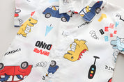 Car Dino Shirt & Shorts