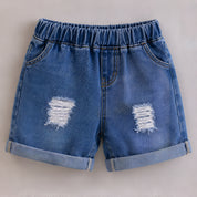 Googo Gaaga Boy's Cotton Camera Print T-Shirt & Shorts Set - White