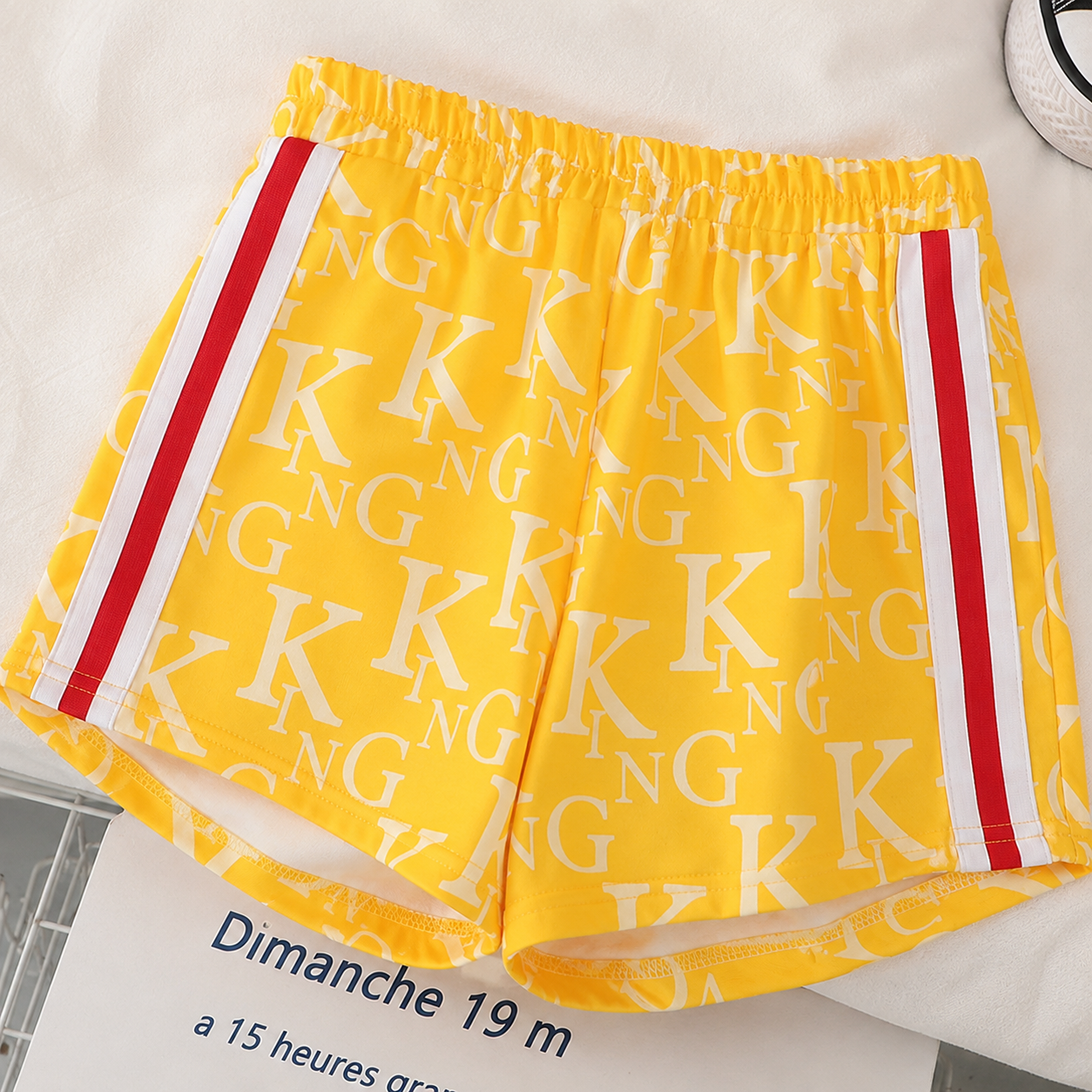 Googo Gaaga Boys Cotton King Printed T-Shirt & Shorts Set - Yellow