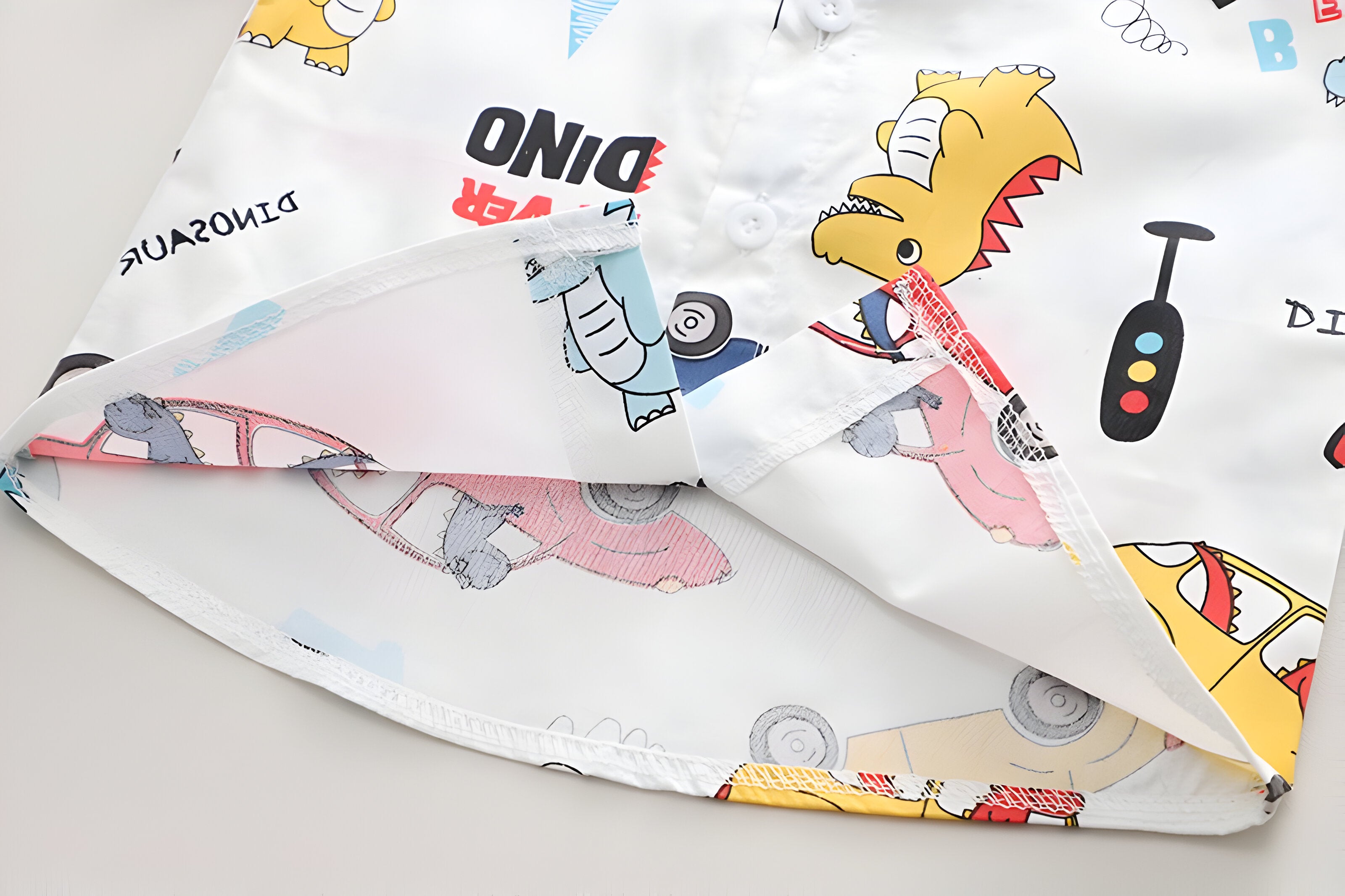 Car Dino Shirt & Shorts