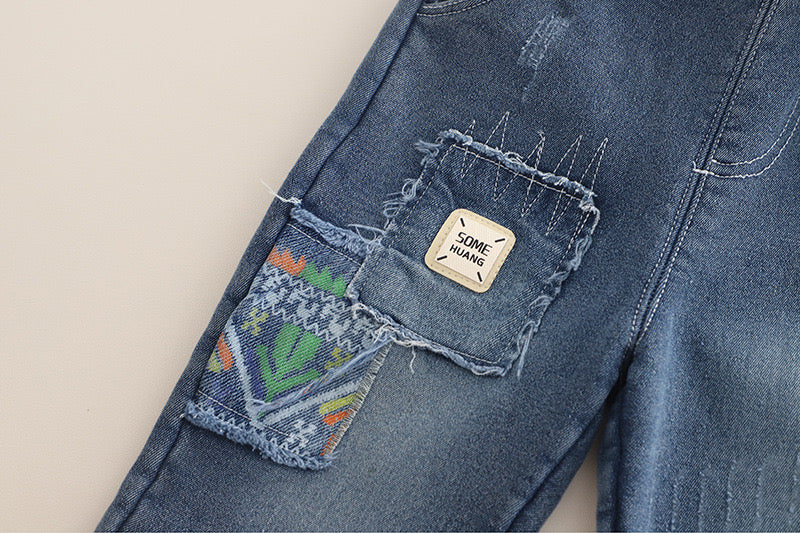 BUY 1 GET 1 FREE Boy's Cotton Fleece Sweatshirt and Joggers Set + Free Light Winter Sweatshirt and Jogger Set