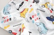 Car Dino Shirt & Shorts