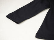 Girl's Black Top, Bow Headband & Striped Skirt Set