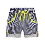 Boy's Navy Fish Print T-Shirt & Shorts Set