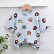 Boy's Avenger Print Half-Sleeve T-Shirt