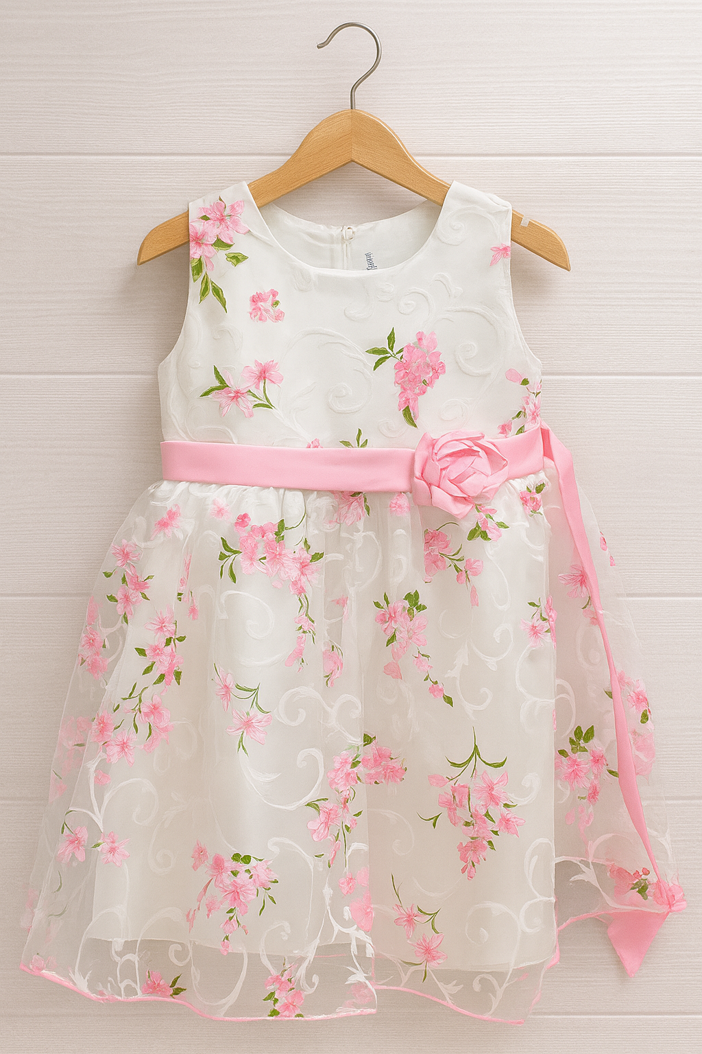 Girl's Cherry Blossom Delight Dress