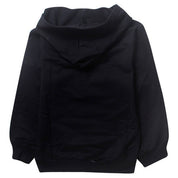 Boy's Black Cartoon Hoodie