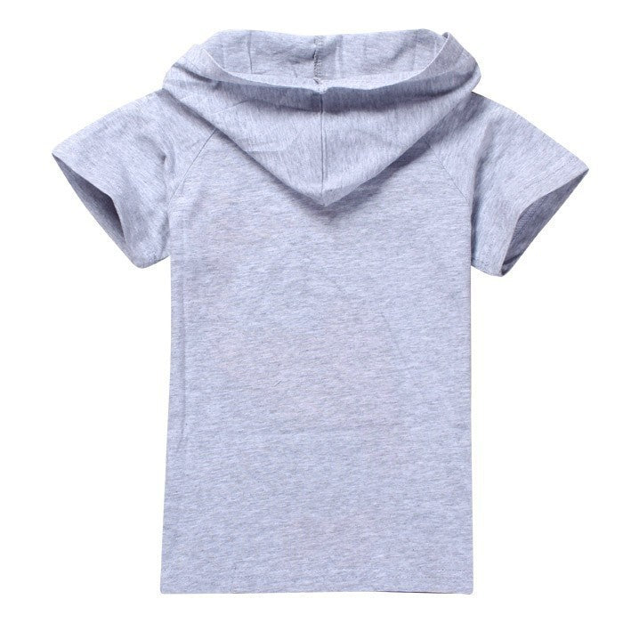 Boy's Grey Spiderman Hoodie