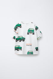 Googo Gaaga Boys Sports Printed T-shirt
