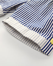 Boy's Navy Fish Print T-Shirt & Shorts Set