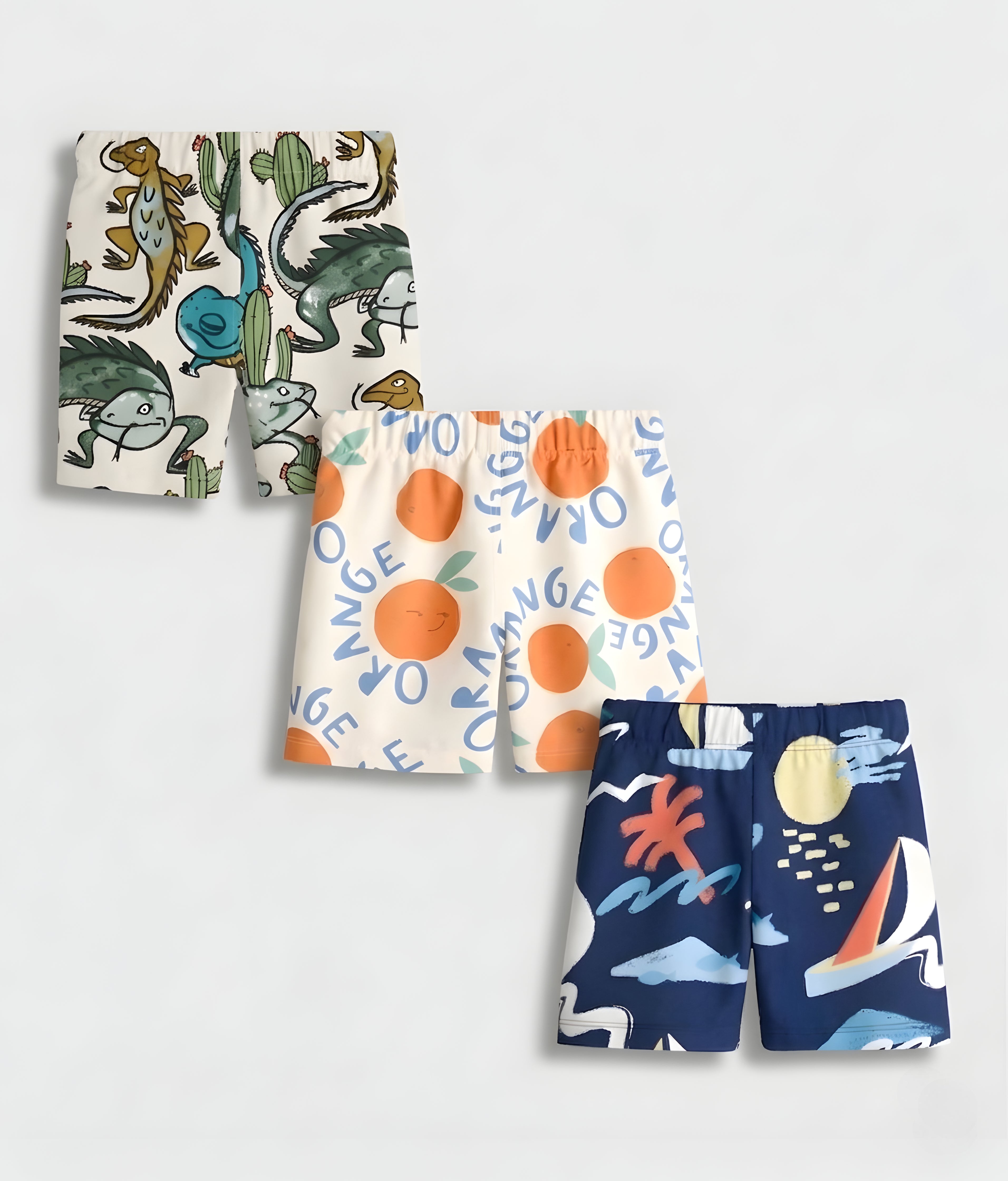 Googo Gaaga Boy's Cotton Printed shorts