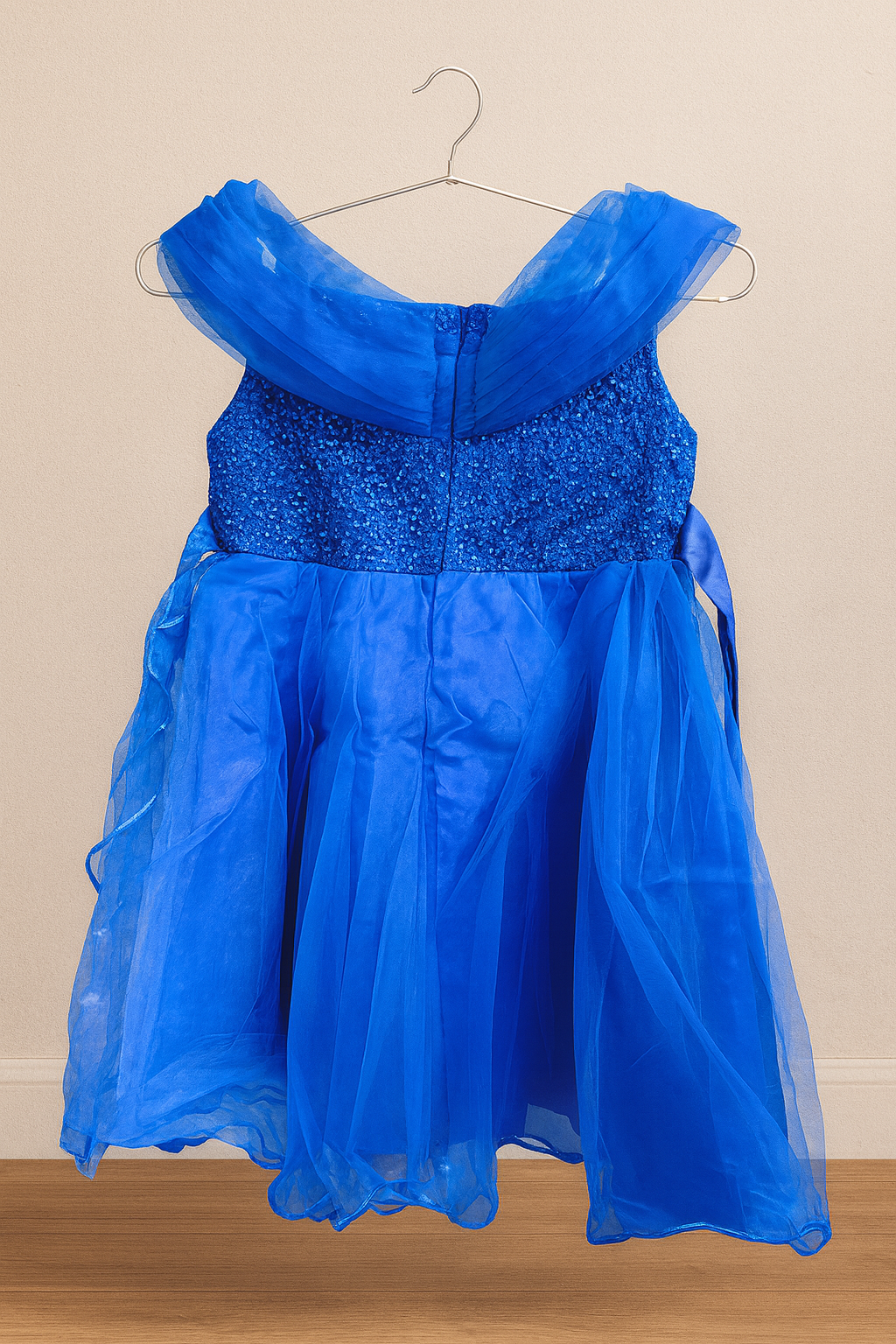 Girl's Royal Sapphire Princess Dress