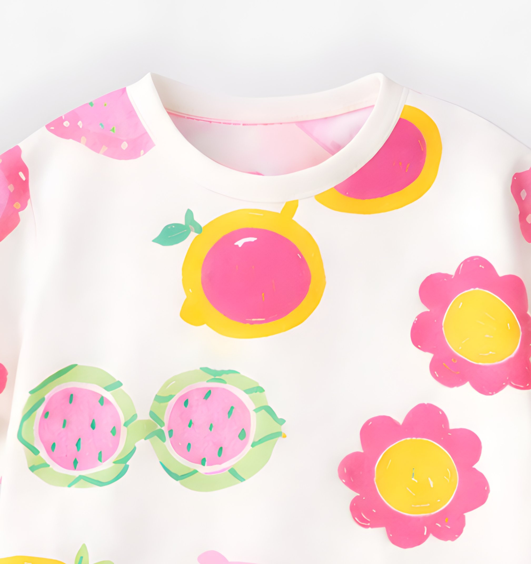 Googo Gaaga GIrls Googles Printed T-shirt - Pink