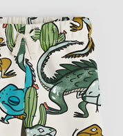 Googo Gaaga Boy's Cotton Chameleon Printed Shorts