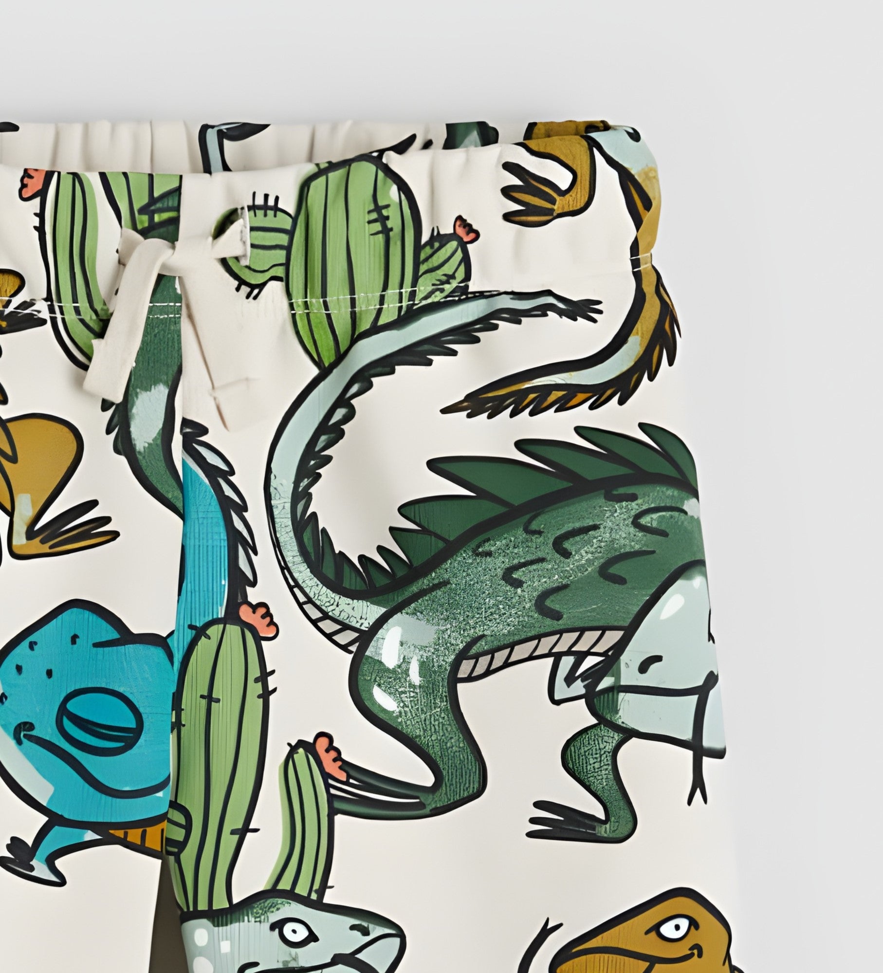 Googo Gaaga Boy's Cotton Chameleon Printed Shorts