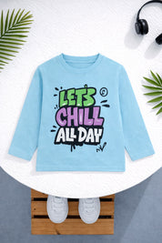 Boy's 3-Pack Awesome Print Cotton T-Shirts - Navy, Sky & Green