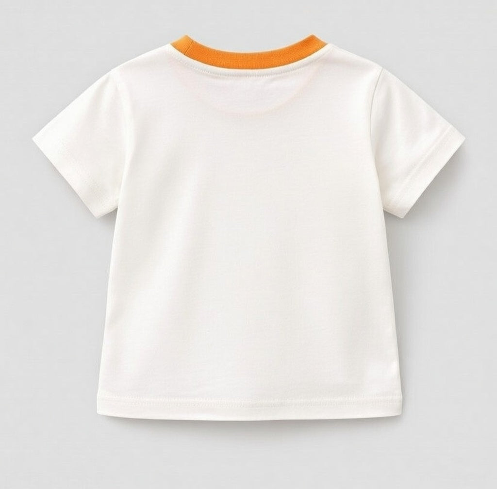 Boy's 2-Pack Rainbow &  Monster Print T-Shirts - White