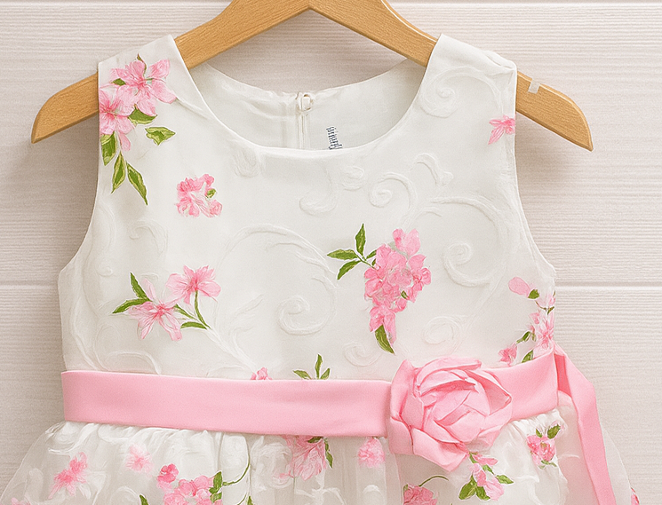 Girl's Cherry Blossom Delight Dress