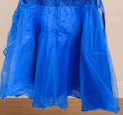 Girl's Royal Sapphire Princess Dress