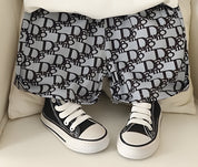 Boy's Cotton Print T-Shirt & Shorts Set