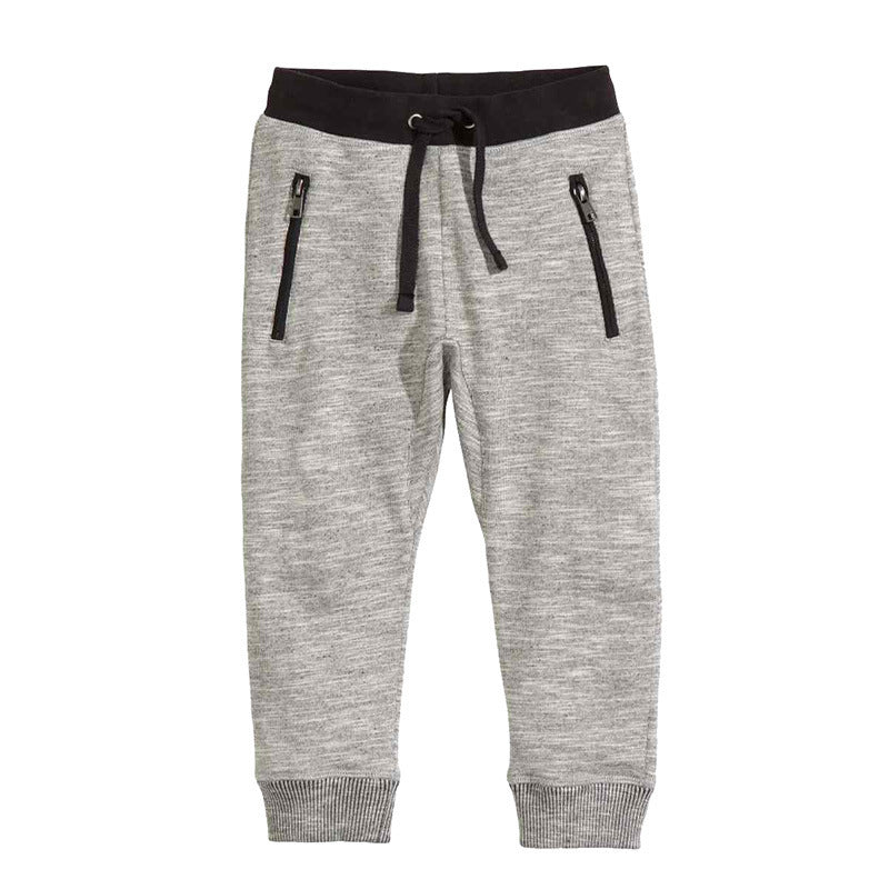 Boy's Black Text Print Full-Sleeve T-Shirt & Pants Set