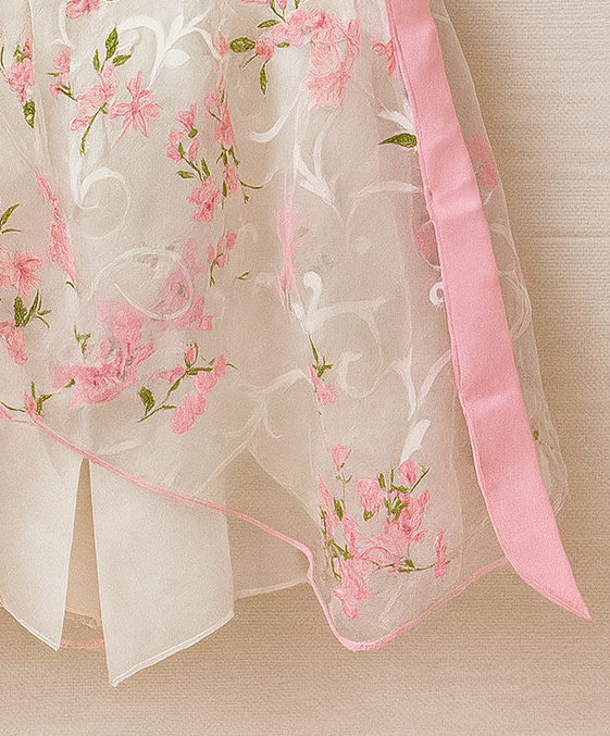 Girl's Cherry Blossom Delight Dress