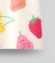 Googo Gaaga GIrls Strawberry Printed T-shirt - White